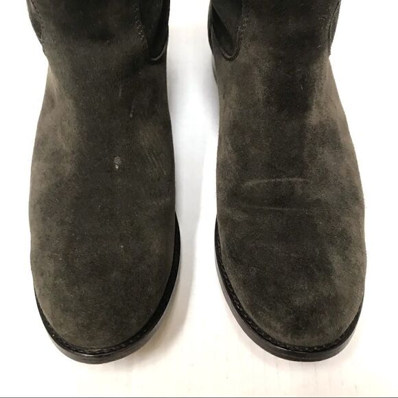 Frye Melissa button knee suede western riding boots 6.5B - Picture 6 of 9